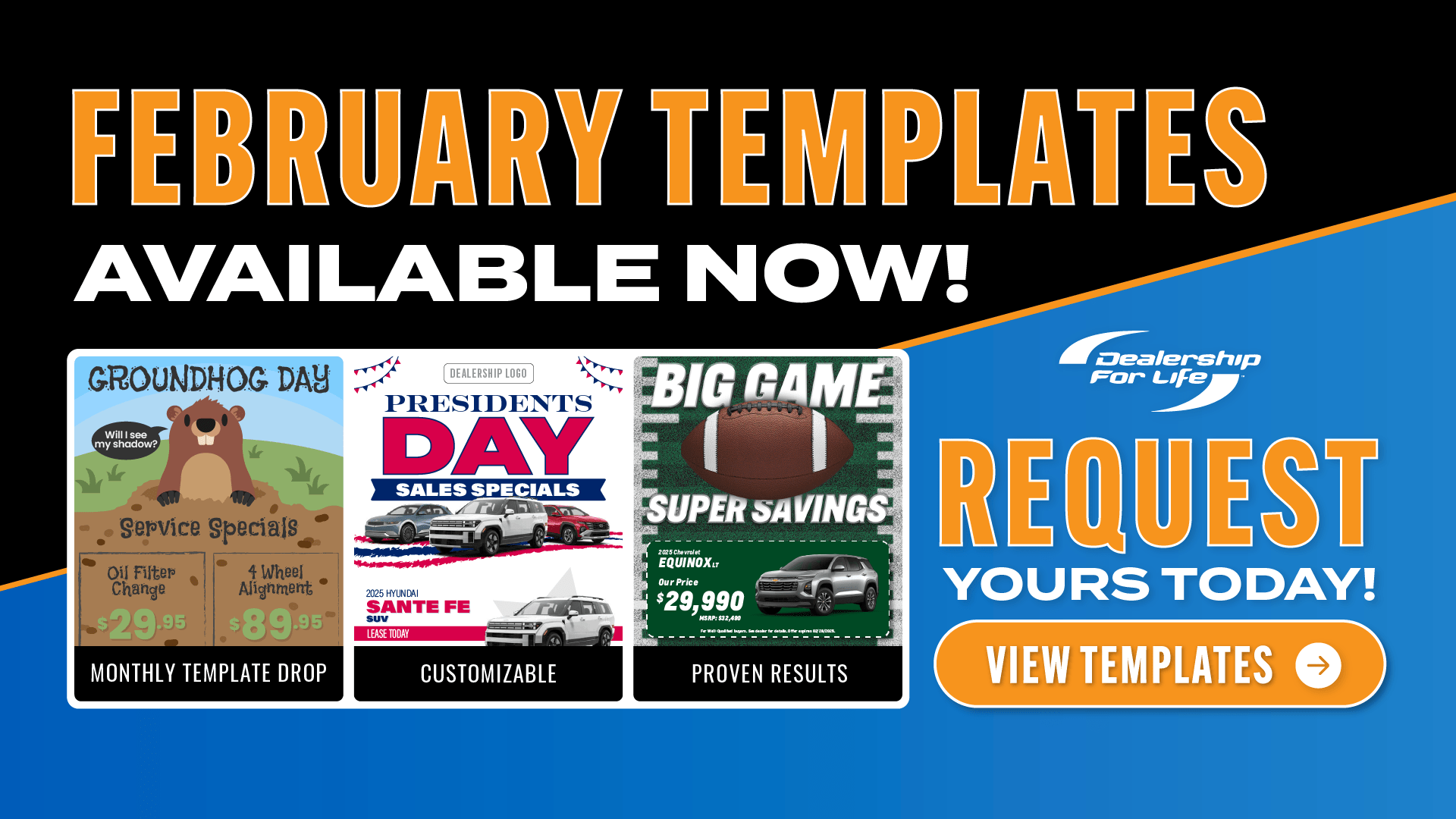 February Templates