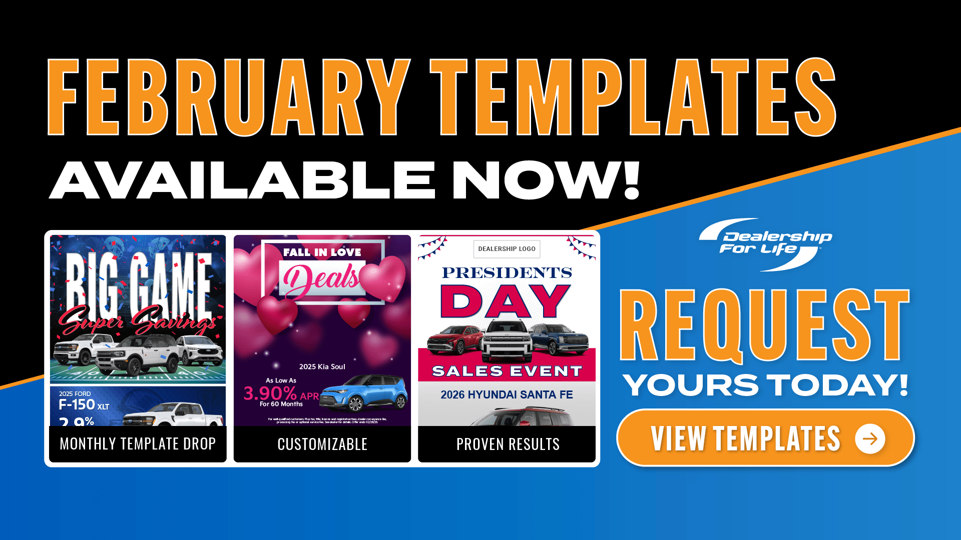 February Templates